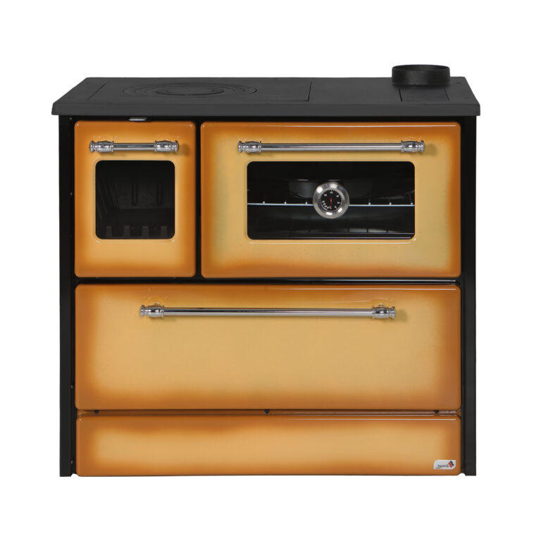 cream omega wood stove