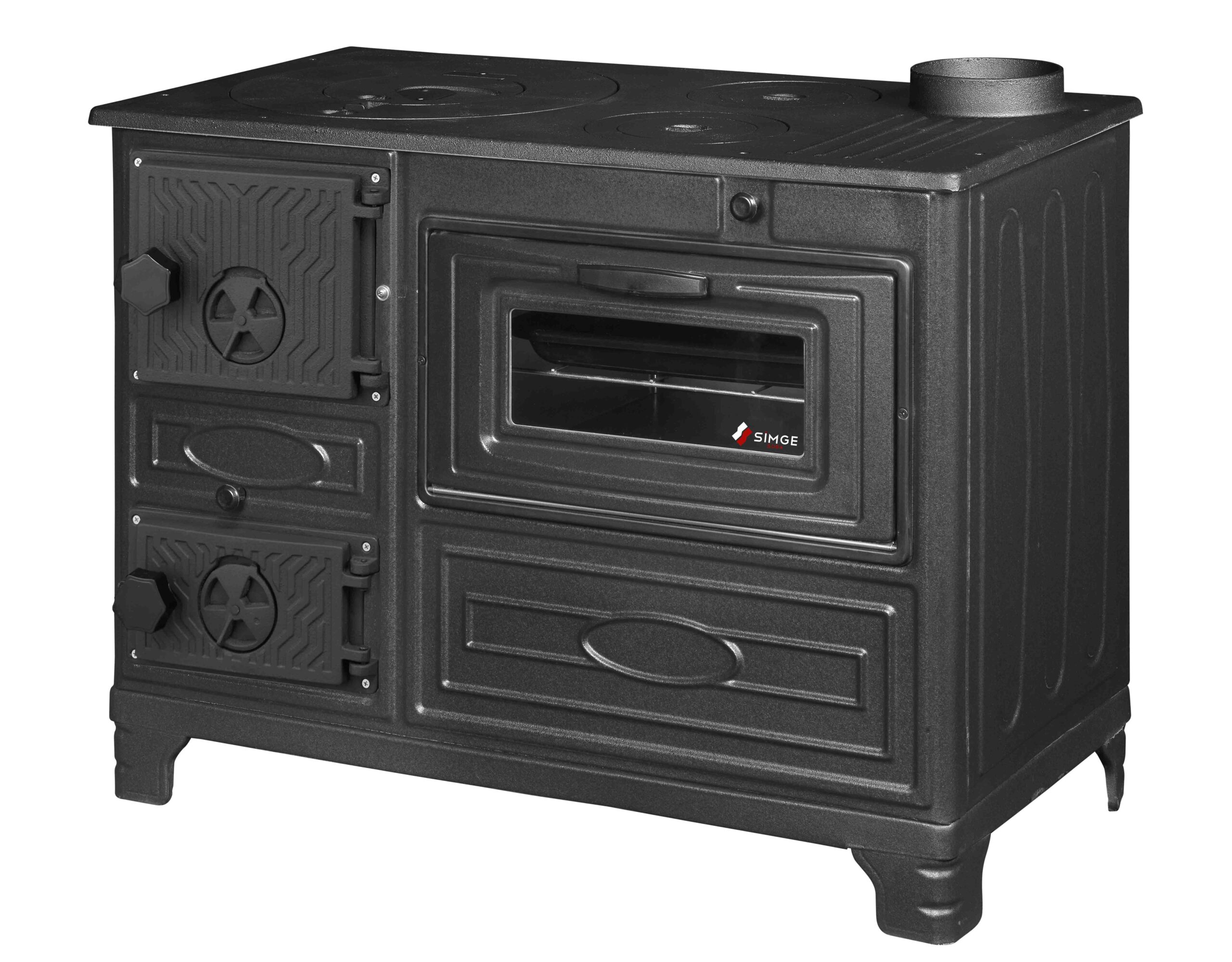 -3- 304 wood burning cooking stove matte black